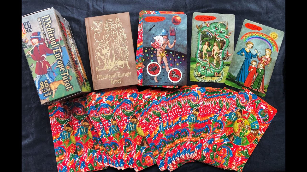 Medieval Europe Tarot Unboxing - YouTube