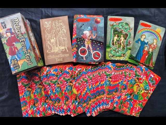 Medieval Europe Tarot Unboxing - YouTube