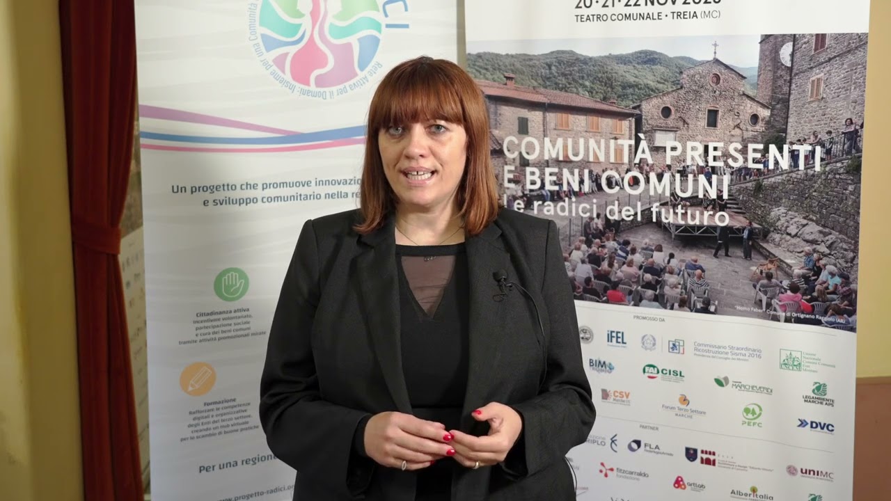 Meri Marziali - Communitas: la sfida territoriale dell’economia sociale e circolare