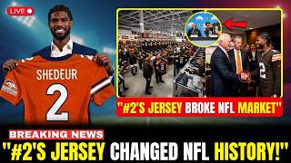 NFL Teams SHOCKED As Browns Change Shedeur Sanders Number From #12 To #2 For Jersey Sales Campaign!