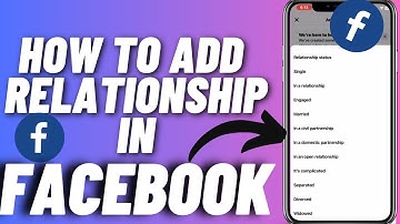 How To Post Relationship Status On Facebook - Quick & Easy