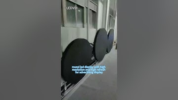 led wall panels circular screen round led display #ledsign #ledpanel #ledvideowall #customized