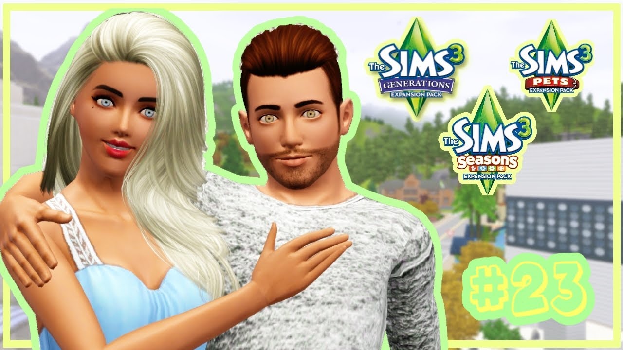 Let's Play | The Sims 3 | Generations + Seasons + Pets | Part 23 | New