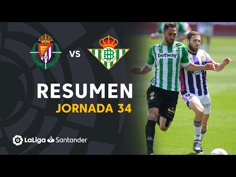 Resumen de Real Valladolid vs Real Betis (1-1)