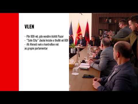 “SAFE CITY” VMRO DPMNE e VLEN akuzojnë opozitën, VLEN: Jeta nuk negociohet