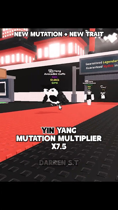 New Yin Yang Mutation   New Trait In Steal A Brainrot ☯️😗