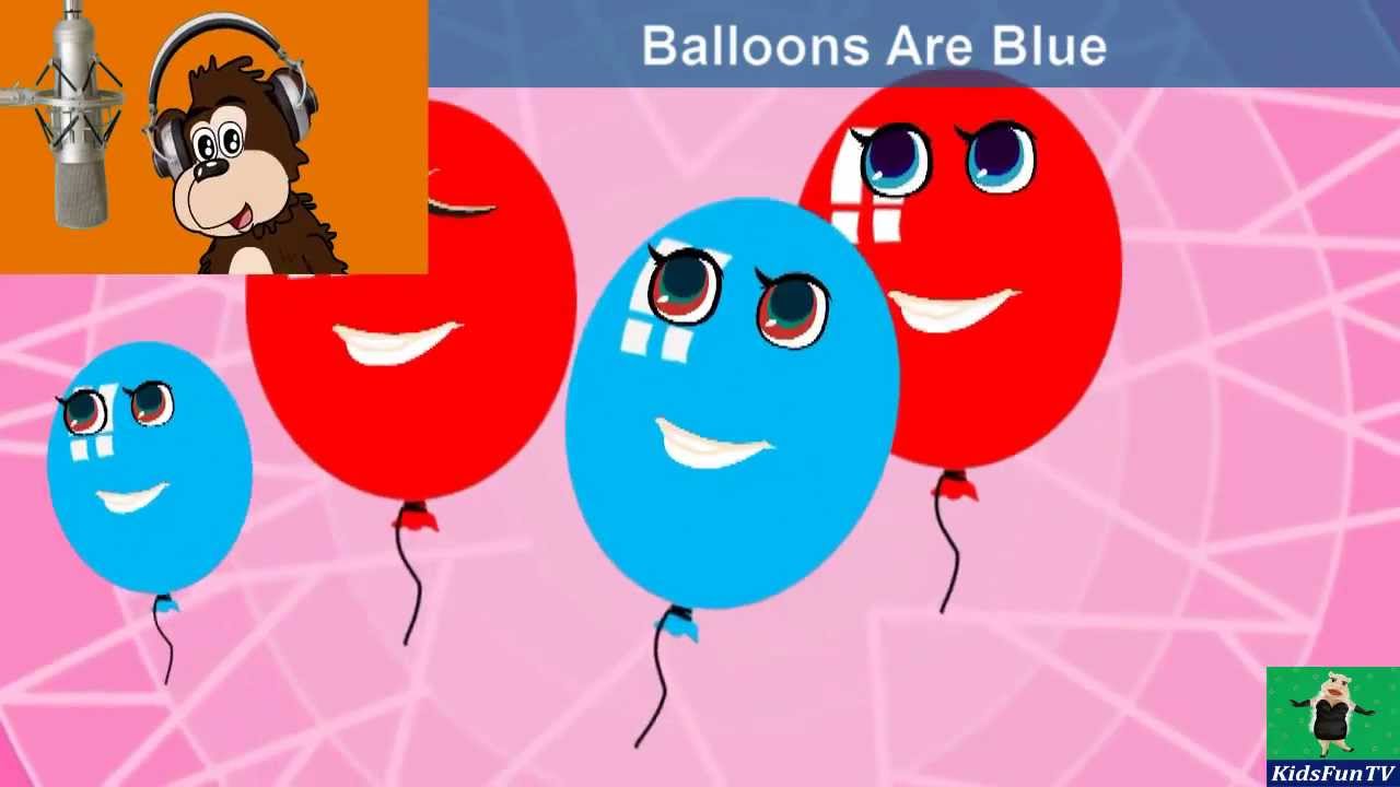 balloons animated nursery rhymes