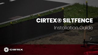 How to build a Silt Fence - Installation Guide