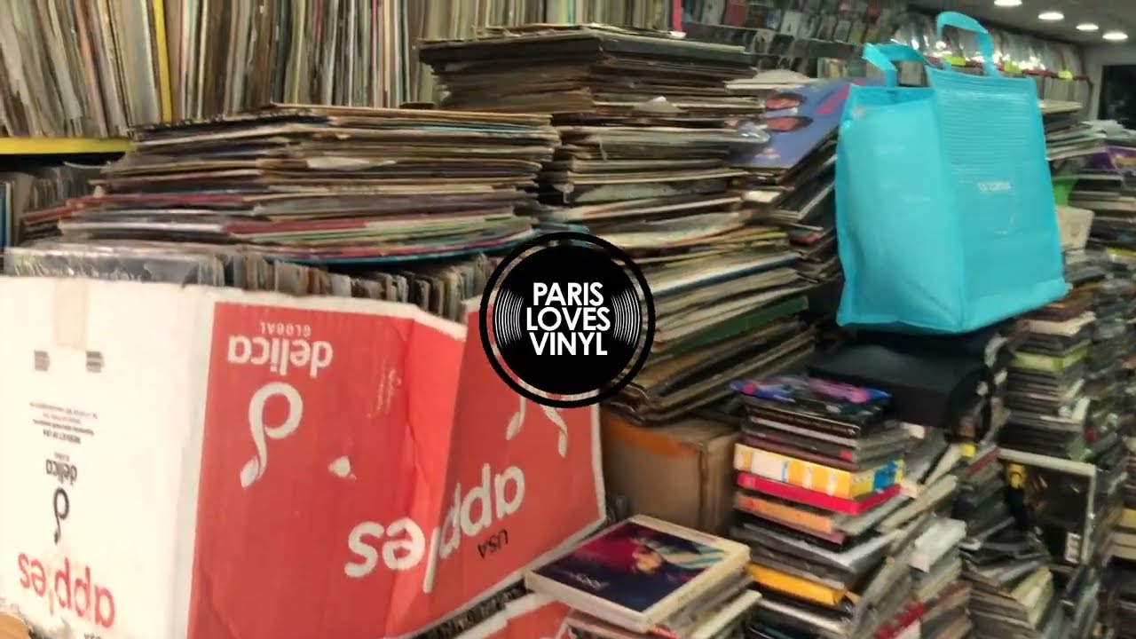 Paris Loves Vinyl - 100.000 records - 70 Sellers - 8 DJs - Teaser 2023
