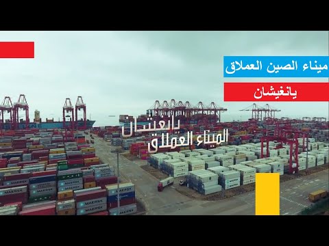 وثائقي يانغشان اكبر موانئ الصين البحرية