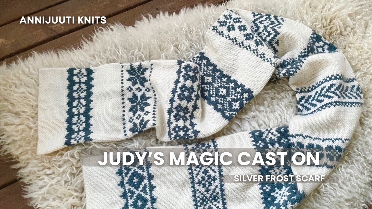 Judy's Magic cast on - Annijuuti Knits - YouTube