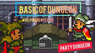 Orna Rpg - Helping New Player, BASICs of party dungeon and How to reset a dungeon, Dog meme 🐕
