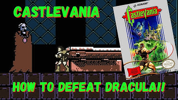 Castlevania - NES - How to Beat Dracula!