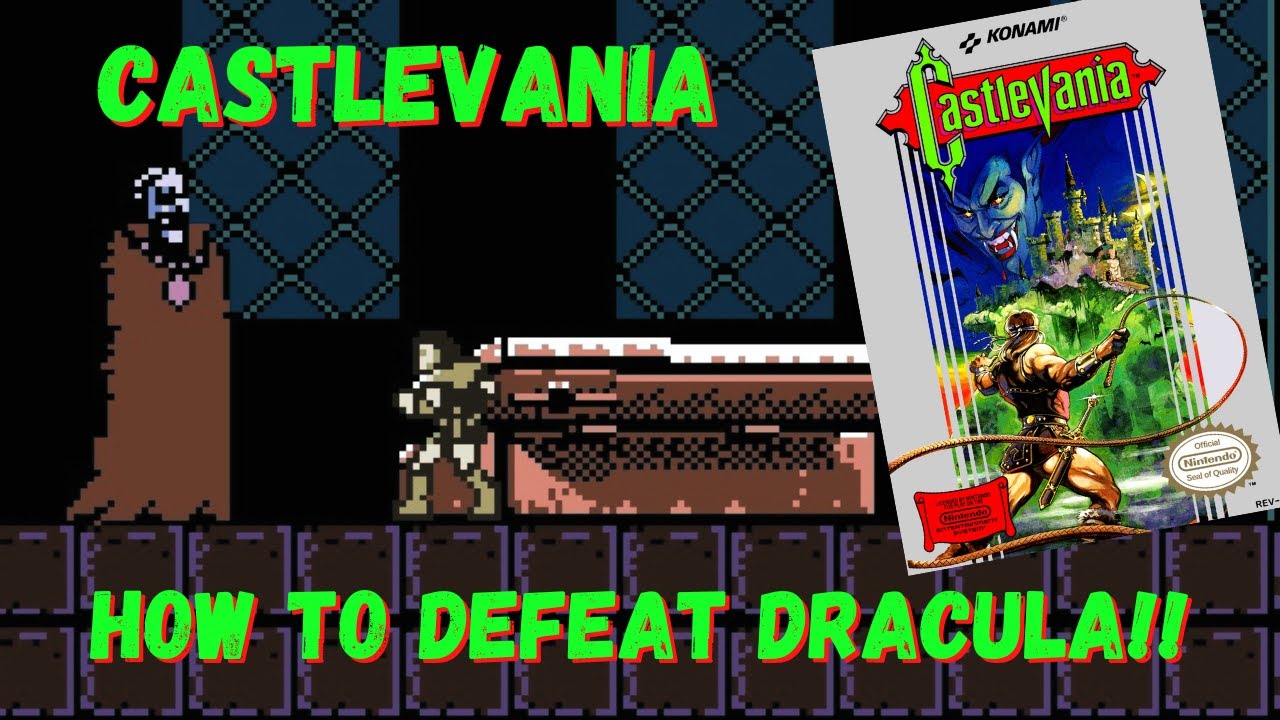 Castlevania - NES - How to Beat Dracula! - YouTube