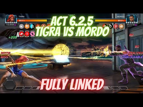 TIGRA VS 6.2.5 MORDO BOSS FULLY LINKED!!