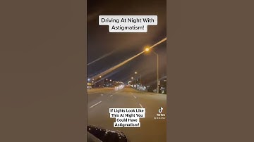 Do You See Lights At Night Like This?? #shorts