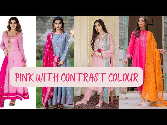 Top 189+ pink contrast suit latest