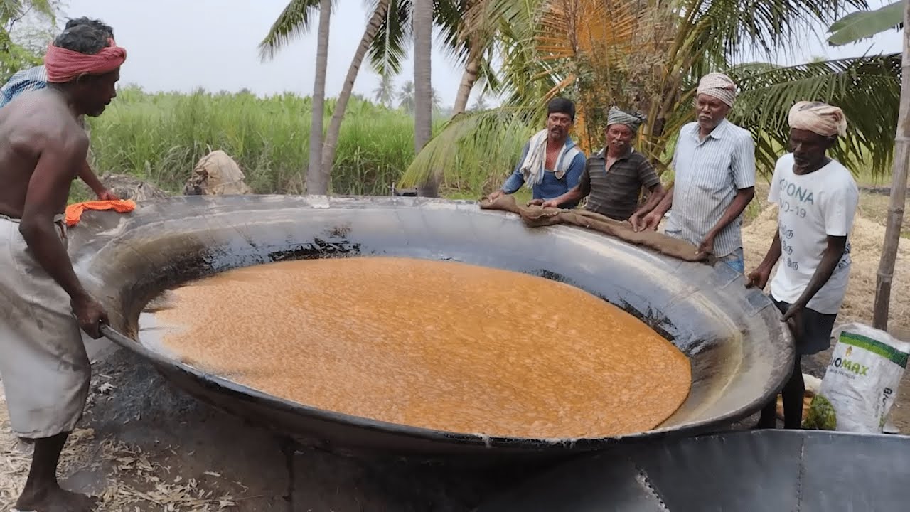 HOW IS SUGAR MADE? || நாட்டு சக்கரை தயாரிப்பது எப்படி, இதை பாருங்க ...