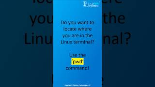 pwd Linux command #thinknyx