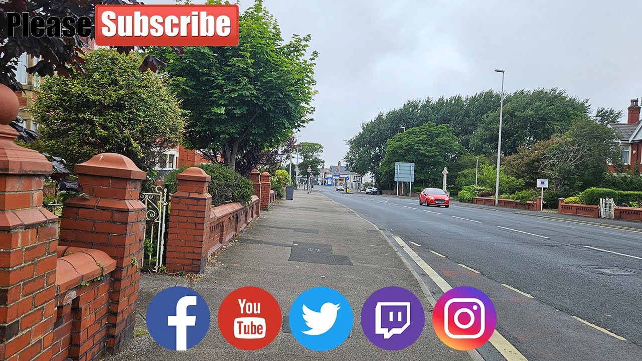 Blackpool | Walk To Town Centre via Whitegate Drive 14/7/24 - YouTube