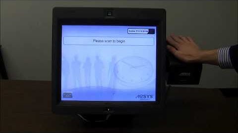 M2SYS PC-based Biometric Time Clock - Alternative to Kronos Video #2 (Job Function)