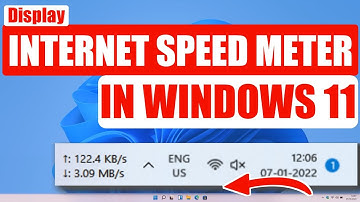net speed meter for windows 11 | display internet speed on taskbar in windows 11