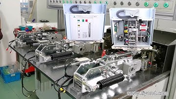 Liyond vacuum circuit breaker VSG operating mechanism test