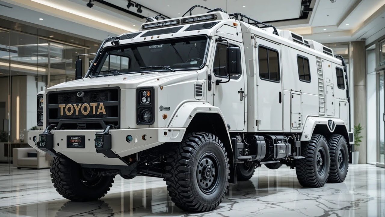 Toyota 6x6 Armored Motorhome – The Ultimate Luxury Off-Road Beast - YouTube