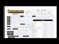 Pathfinder Character Creation