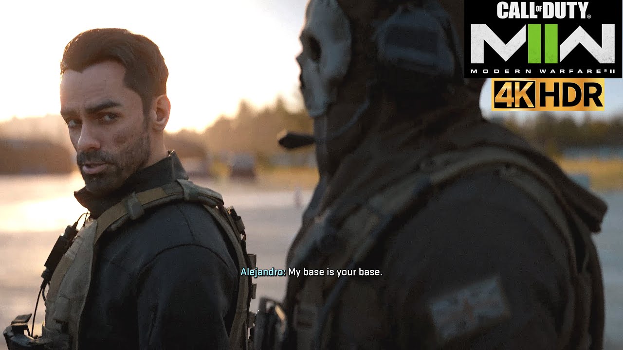 COD MW2 Mexico Mission 4K HDR Ultra Realistic Graphics YouTube