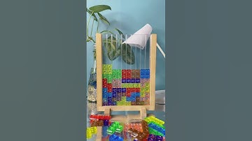 THE FUN OF PLAYING TETRIS BLOCKS ( ASMR part 27)