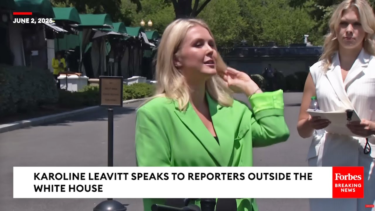 Karoline Leavitt CLUELESS COLLAPSE over simple questions