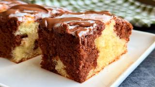 Soft Marble Cake that melts in your mouth - Easy Quick Recipes screenshot 1