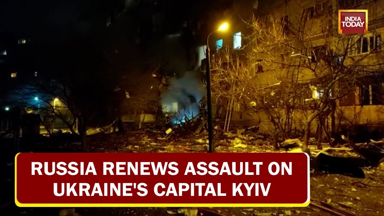 Russia Renews Assault On Ukraine's Capital Kyiv | Day 53 Of Russian Invasion Of Ukraine