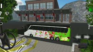 public transport simulator PTS-coach ll Stuttgart to Kassel ll #part6~seter 5165 ll