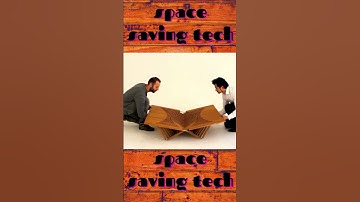 Amazing Space Saving Ideas | Smart Furniture #shorts #spacesavingideas #spacesavingtech #table #tech