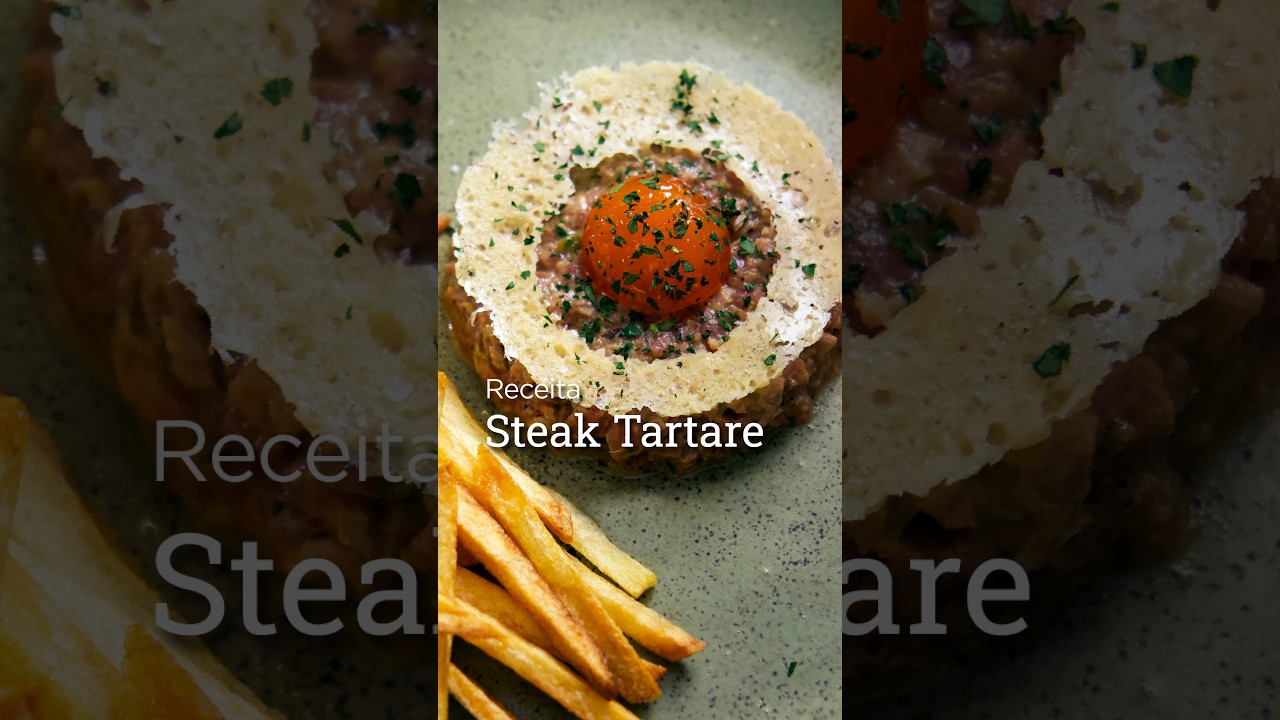 Steak tartare selado na grelha: uma receita com um toque especial