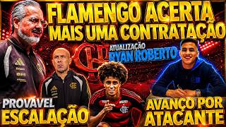 FLAMENGO FINALIZES SIGNING | FLA NEGOTIATES FOR LUIZ ARAÚJO | RYAN ROBERTO'S DEPARTURE | PROGRESS... screenshot 1