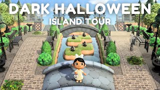 Beautiful Dark Halloween Theme Island Tour Animal Crossing New Horizons