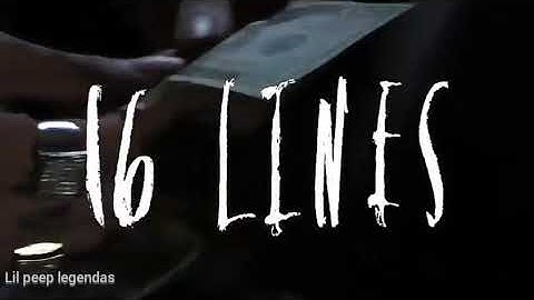 Lil peep-16 Lines( tradução-legendado)