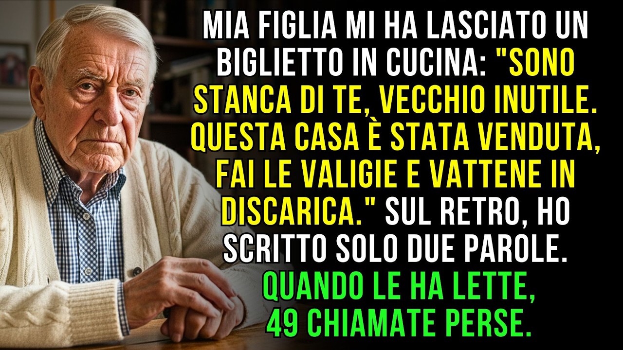 “Il tuo posto è nella spazzatura!” Mia figlia mi ha cacciato… e dopo è cambiato tutto.