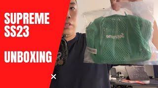 Supreme unboxing SS23 - Mesh Mini Duffle Bag