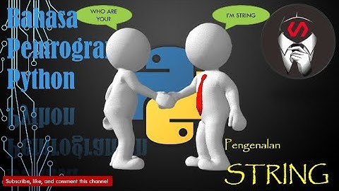 #belajarpython KENALAN DENGAN STRING #python | CARA MENGGUNAKAN #string BERSAMA @CodersB3rdasi