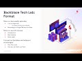 Welcome to Backblaze Tech Lab!
