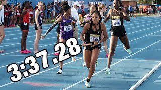 They've Done It Again! Montverde Academy's Girls Post Top 10 4x400 All-Time