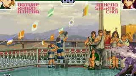 KOF2002 Athena vs Mature Screenlock