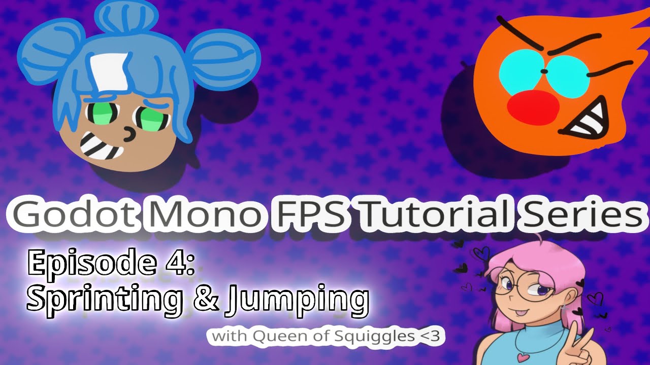 Godot Mono (C#) FPS Tutorial Series : Ep4 | Sprinting & Jumping - YouTube