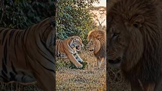 Lion vs Tiger: Who Would Win? | Ultimate Big Cat Showdown in 4K/wildlife documentary