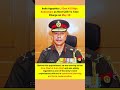 India has appointed Lieutenant General N S Raja Subramani as the next Chief of Defence Staff