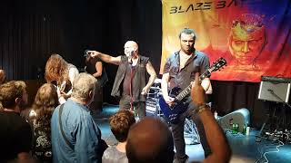 Blaze Bayley's Man on the Edge and great interaction with his fans.